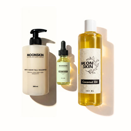 Ultimate Hair Combo (Serum + Coconut + Shampoo)
