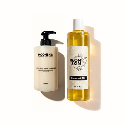Coconut Oil + Shampoo Combo